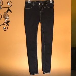 New Girls dark bluejean pants size 14